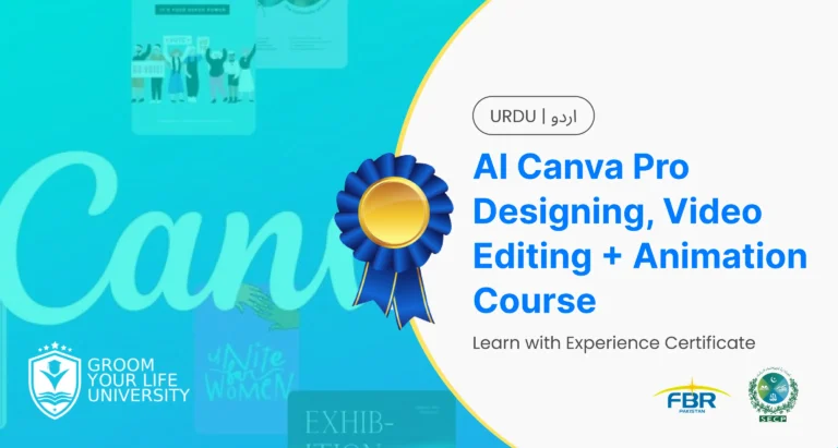 AI Canva Pro Designing, Video Editing + Animation